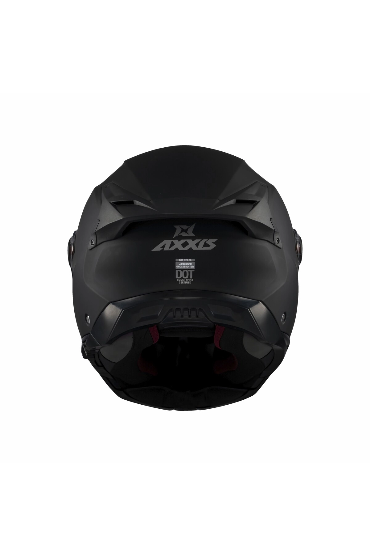 resimler/genel/Ghostfighter SV Mat Siyah Motosiklet Çene Açılır Kask