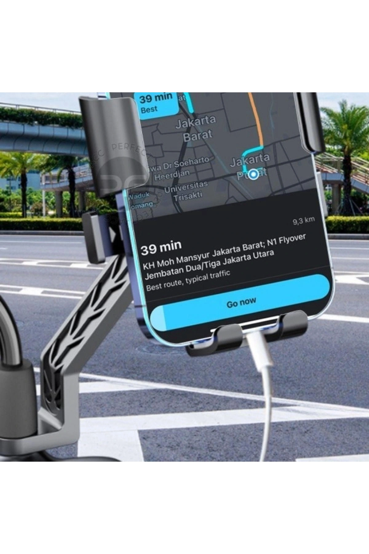 Motor,Motosiklet,Bisiklet ,Scooter İçin 360 Derece Dönebilen Dikiz Aynası Versiyonu Telefon Tutucu A