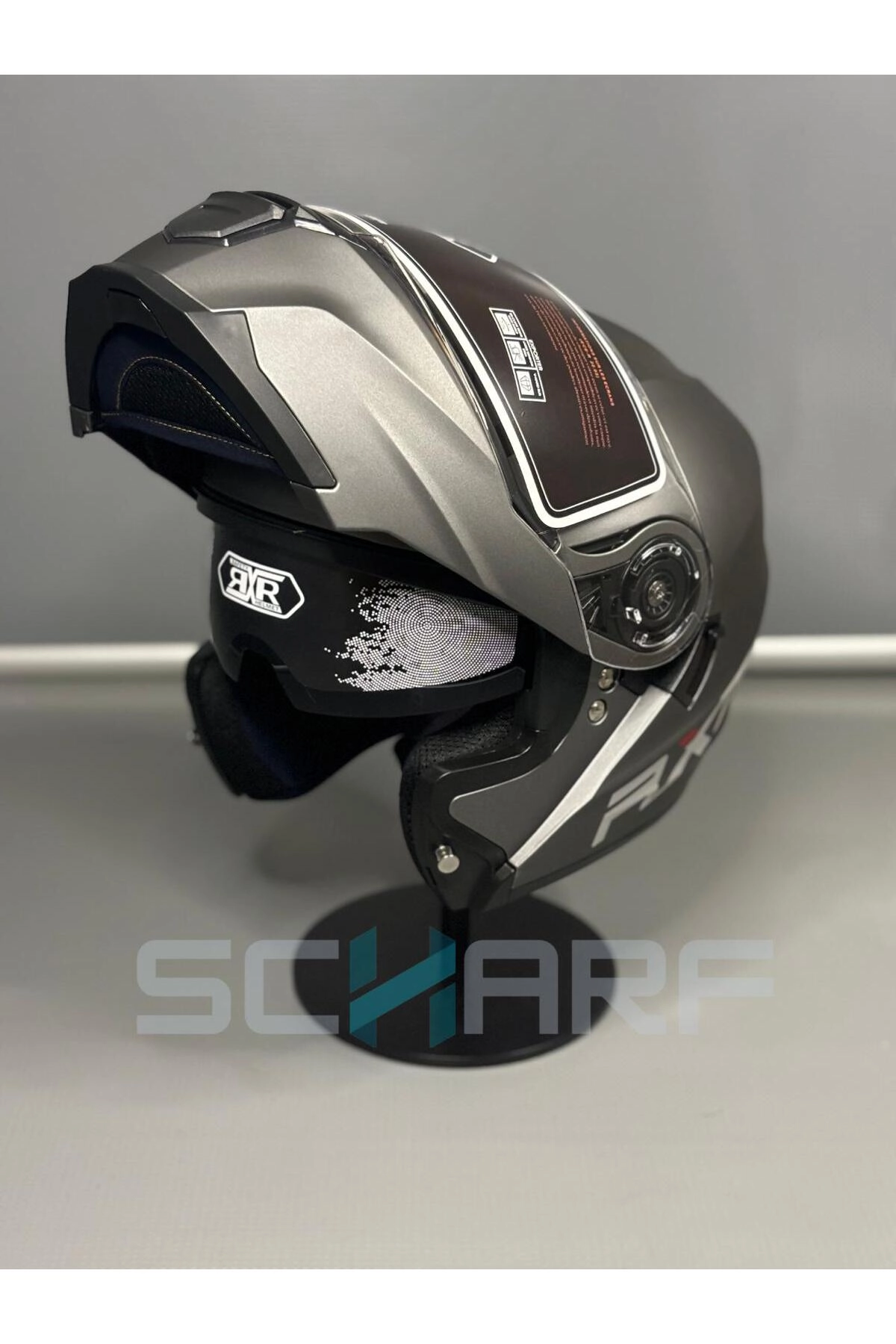 RXR HELMETS JK-908 Güneş Vizörlü Çene Açılır Kask