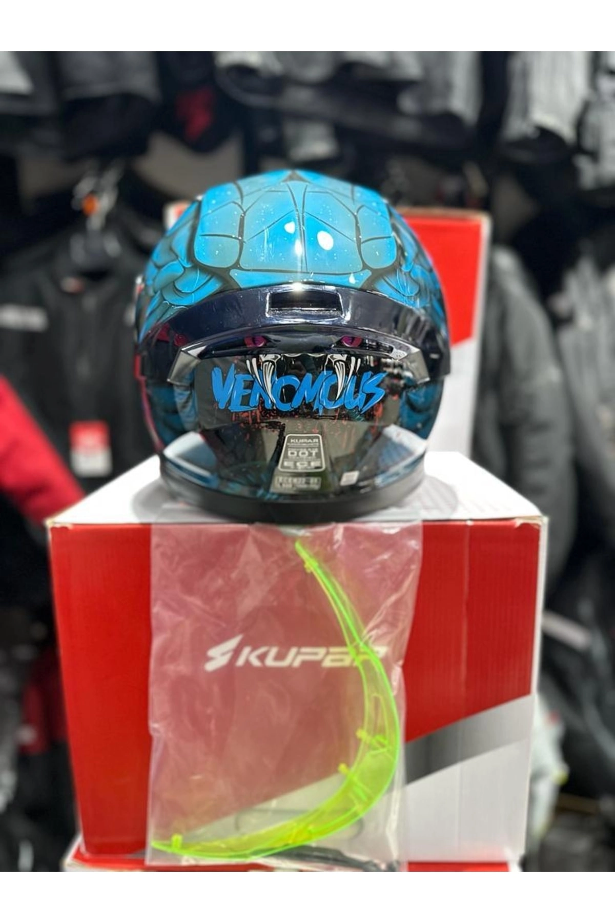 917 Güneş Vizörlü Full Face Kask