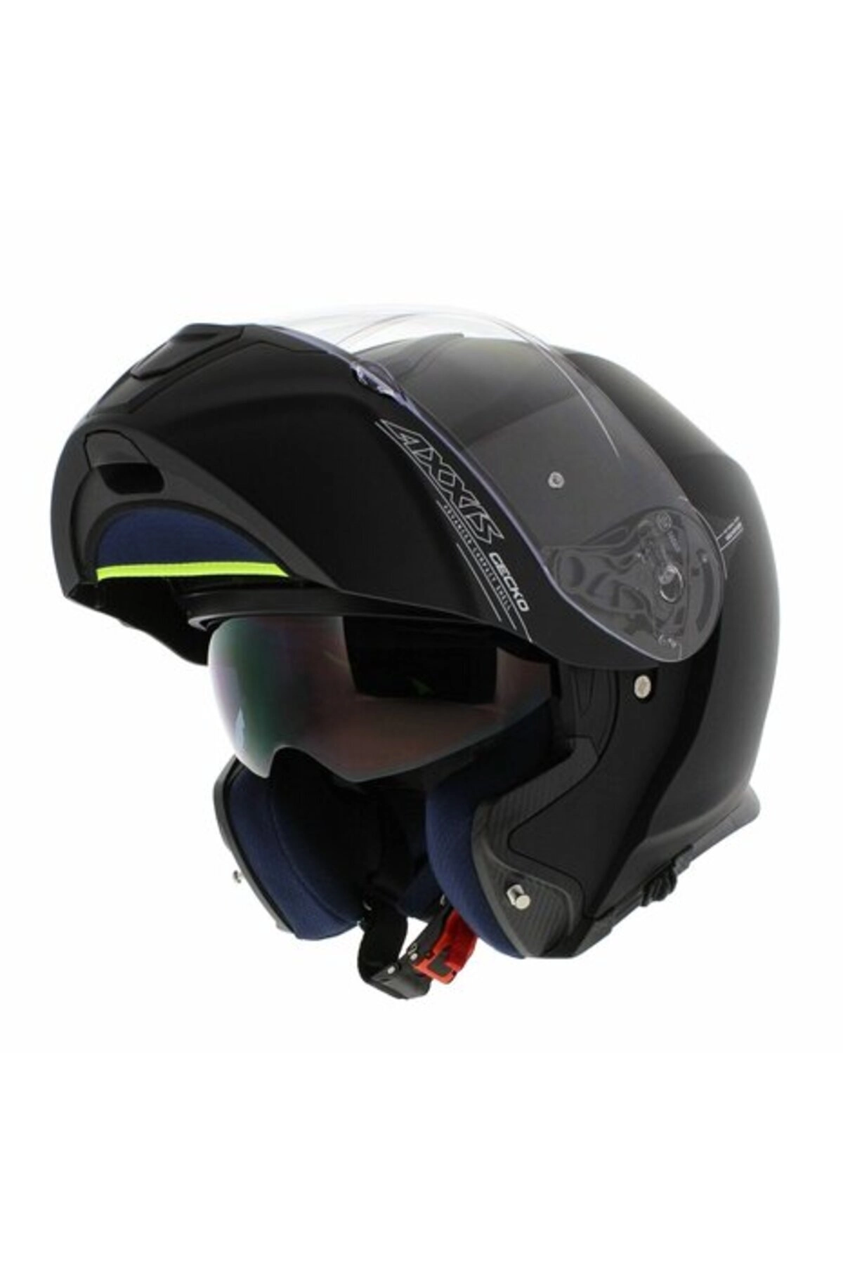 Axxıs Gecko Sv A1 Çene Açılır Motosiklet Kask Mat Siyah XL
